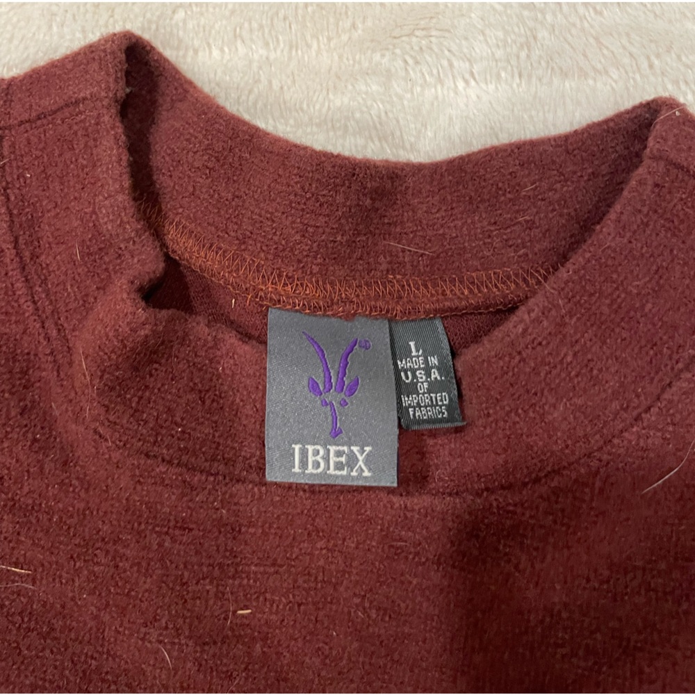 Like new Ibex wool pull over